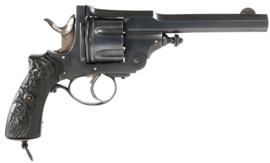 BELGIAN 11mm DOUBLE ACTION REVOLVER