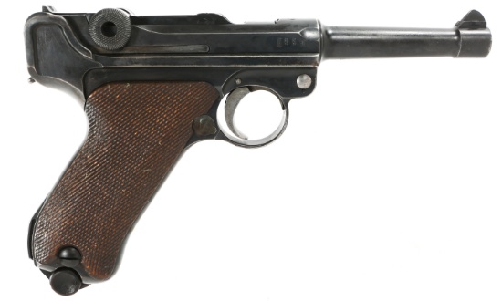 1917 DWM MODEL 1914 MILITARY P.08 LUGER 9mm PISTOL