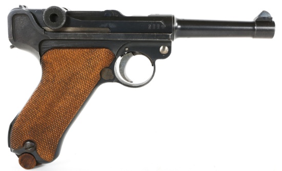 1918 DWM MODEL 1914 MILITARY P.08 LUGER 9mm PISTOL