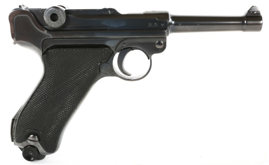 1940 WWII MAUSER MODEL P.08 CODE 42 9x19mm PISTOL