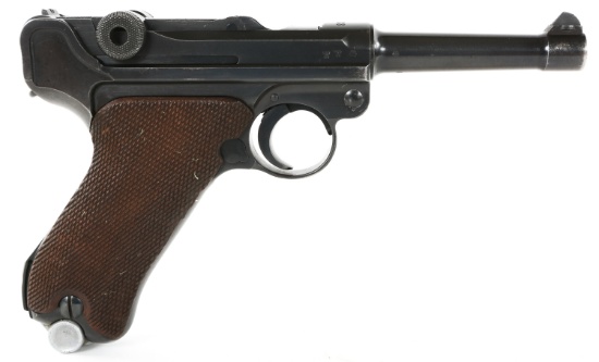 1938 MAUSER MODEL P.08 S/42 LUGER 9mm PISTOL