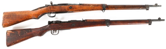 WWII JAPANESE TYPE 99 ARISAKA RIFLE LOT OF 2