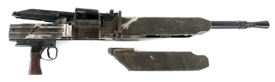 INERT BRITISH BSA BESA MK III* MACHINE GUN DISPLAY