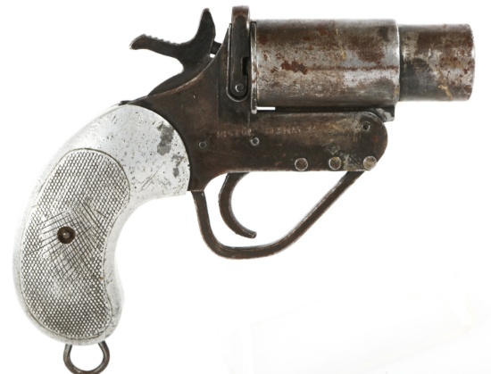 WWII BRITISH MOLINS MODEL NO. 1 MK 5 FLARE PISTOL