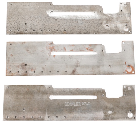 WISE LITE ARMS 1919 BROWNING SIDEPLATE LOT OF 3