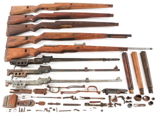 WWII GERMAN K.43 G.43 G.41 RIFLE PARTS LOT