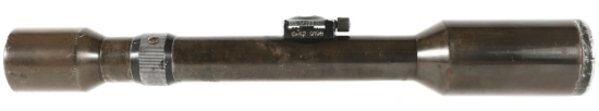 WWII GERMAN AJACK 6x42 SNIPER RIFLE SCOPE