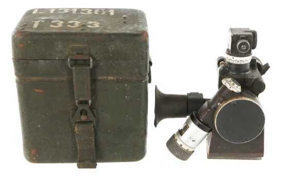 WWII GERMAN BUSCH A-G M.G. Z.40 SCOPE WITH CASE
