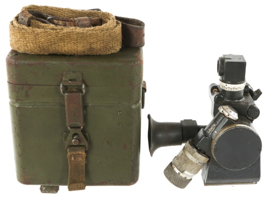 WWII GERMAN BUSCH A-G M.G. Z.40 SCOPE WITH CASE