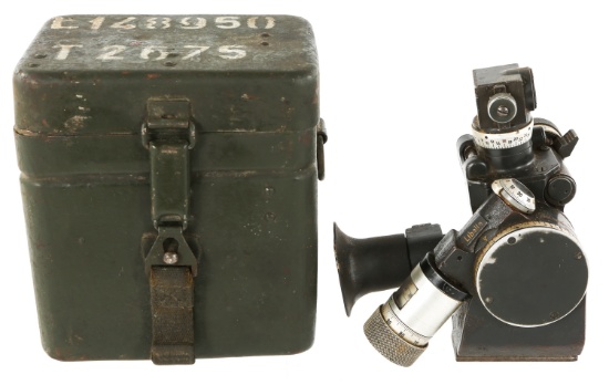 WWII GERMAN BUSCH A-G M.G. Z.40 SCOPE WITH CASE