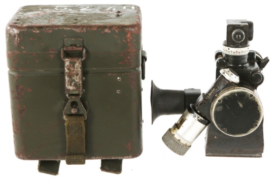 WWII GERMAN BUSCH A-G M.G. Z.40 SCOPE WITH CASE