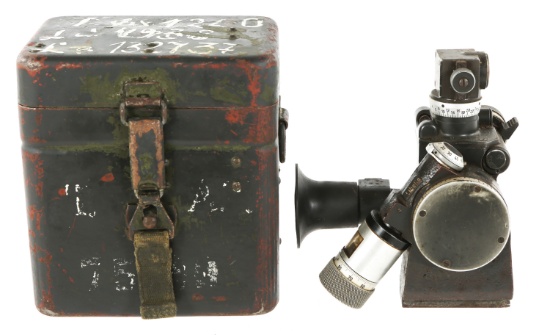 WWII GERMAN BUSCH A-G M.G. Z.40 SCOPE WITH CASE
