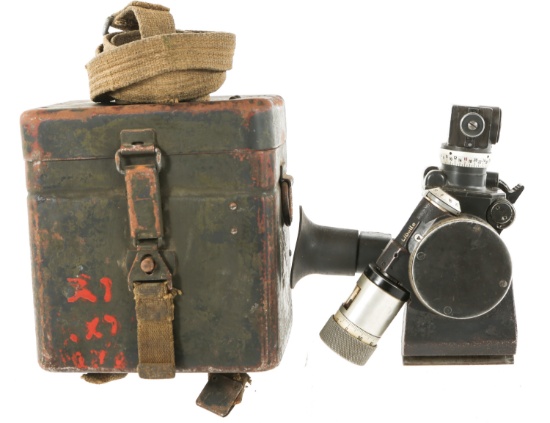 WWII GERMAN BUSCH A-G M.G. Z.40 SCOPE WITH CASE