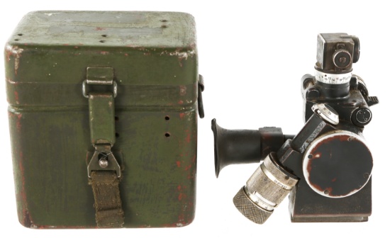WWII GERMAN G. WICHMANN M.G. Z.40 SCOPE WITH CASE