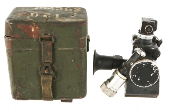 WWII GERMAN G. WICHMANN M.G. Z.40 SCOPE WITH CASE