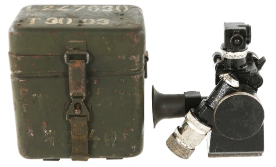 WWII GERMAN G. WICHMANN M.G. Z.40 SCOPE WITH CASE