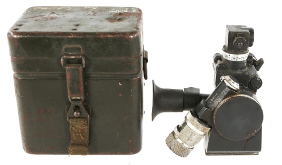 WWII GERMAN G. WICHMANN M.G. Z.40 SCOPE WITH CASE