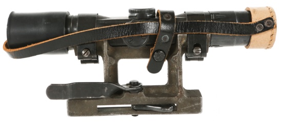 WWII GERMAN Gw ZF 4 MOUNTED SNIPER RIFLE SCOPE
