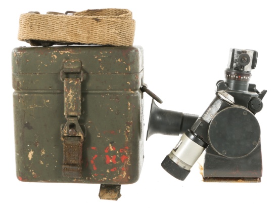 WWII GERMAN JD MOLLER M.G. Z.40 SCOPE WITH CASE