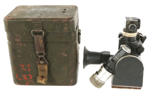 WWII GERMAN VOIGTLANDER M.G. Z.40 SCOPE WITH CASE