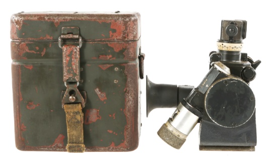 WWII GERMAN VOIGTLANDER M.G. Z.40 SCOPE WITH CASE