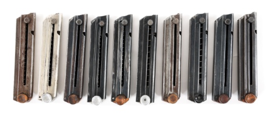 GERMAN P08 LUGER FXO E37 MAGAZINES LOT OF 10