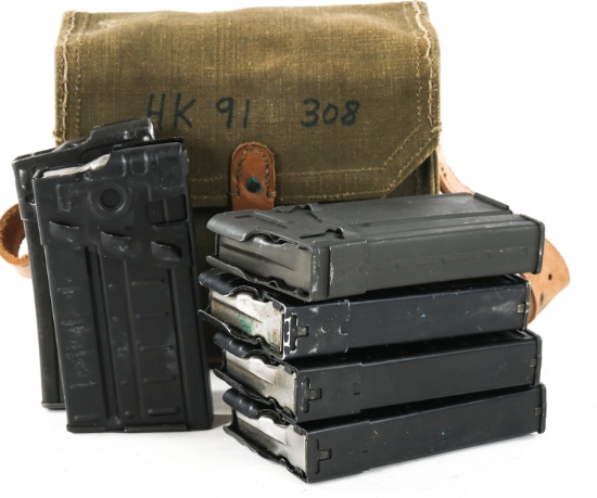 H&K G3 MAGAZINES 7.62x51mm LOT OF SIX