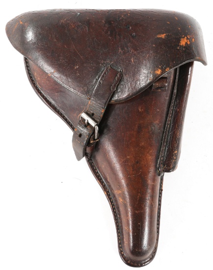 1936 WWII GERMAN LENGEFELD LUGER PISTOL HOLSTER