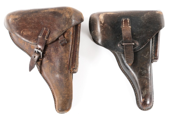 GERMAN LUGER PISTOL HOLSTER LOT OF 2