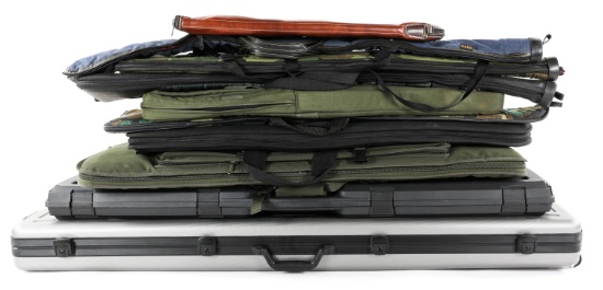 FIREARMS CASES LOT OF 10
