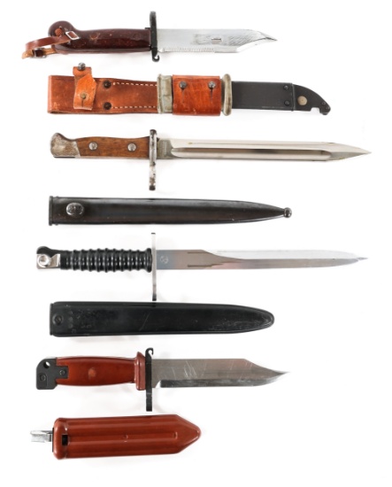 EUROPEAN BAYONET LOT OF 4