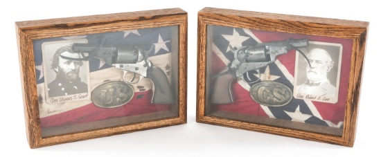 GRANT AND LEE CIVIL WAR PRESENTATION LOT OF 2