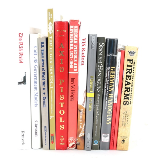 FIREARM REFERENCE BOOKS LOT OF 12