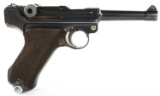 1936 GERMAN MAUSER S/42 MODEL P.08 9mm PISTOL