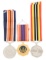 SOUTH AFRICA SADF NUMBERED SERVICE MEDALS LOT OF 3