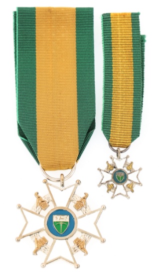 RHODESIAN UDI LEGION OF MERIT MEDAL SET