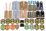 US - RUSSIAN - IRAQI SHOULDER BOARDS & PATCHES LOT