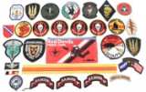 US ARMY SPECIAL FORCES & AIRBORNE PATCHES LOT