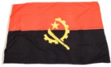 AFRICAN WAR ANGOLA NATIONAL FLAG RUSSIAN MADE