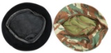 SOUTH AFRICAN 32ND BATT CAMO & ARMY BLACK BERETS