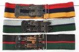 RHODESIAN SECURITY FORCES STABLE BELT LOT OF 3