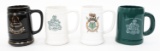 RHODESIAN ASSOCIATION BEER MUG LOT OF 4