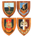 RHODESIAN SECURITY FORCES CORPS PLAQUES LOT OF 4