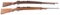 WWII JAPANESE ARISAKA TRAINER PARTS RIFLE LOT OF 2