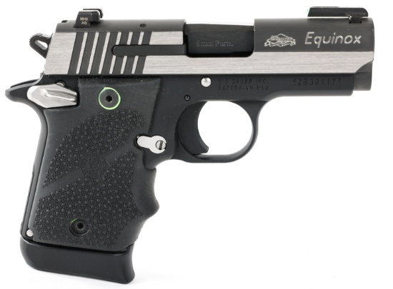 SIG SAUER P938 EQUINOX .9MM SEMI-AUTOMATIC PISTOL