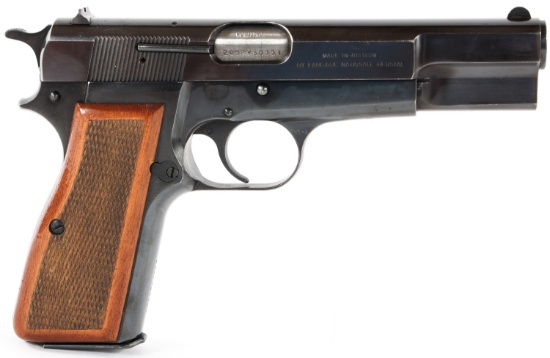 BELGIAN FN BROWNING HI-POWER 9mm SEMI AUTO PISTOL