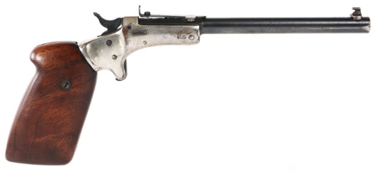 J. STEVENS .22 CALIBER TIP UP PISTOL