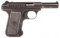 1908 SAVAGE MODEL 1907 7.65mm PISTOL