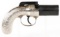 F.I. INDUSTRIES .22 PEPPERBOX PERCUSSION PISTOL