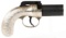 F.I. INDUSTRIES .22 PEPPERBOX PERCUSSION PISTOL